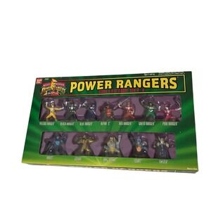 Mighty Morphin Power Rangers Collector‎ Set I - 12 Piece Figurine Set - Bandai